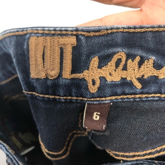 KUT FROM THE KLOTH Bootcut Flare Denim Jean Pants Size 6 - Picture 9 of 11